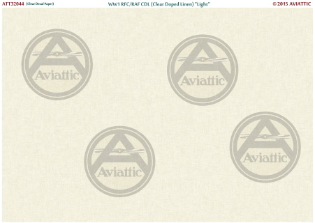 Aviattic Decals 1/32 SILBERGRAU ON LINEN Solid Color Sheet